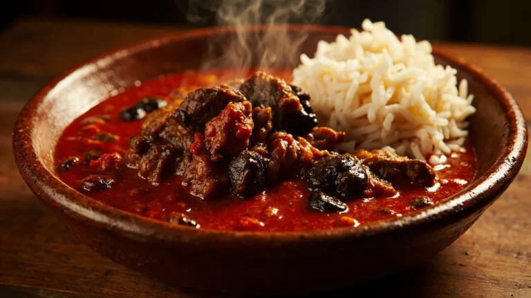 Burkina Faso Tama Fermented Locust Bean Pepper Stew