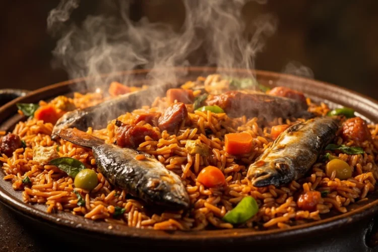 Guinean One-Pot Smoked Fish Rice