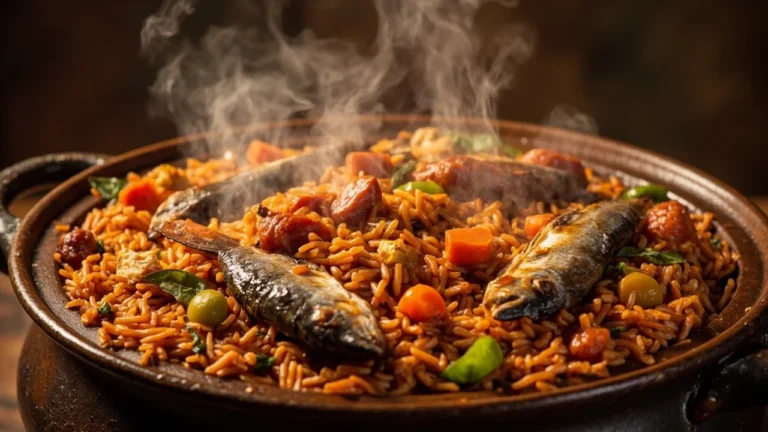 Guinean One-Pot Smoked Fish Rice
