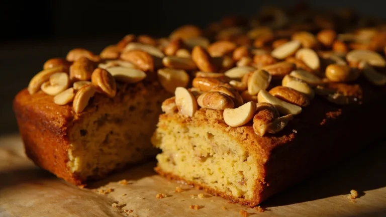 Angolan Cashew Potato Cake