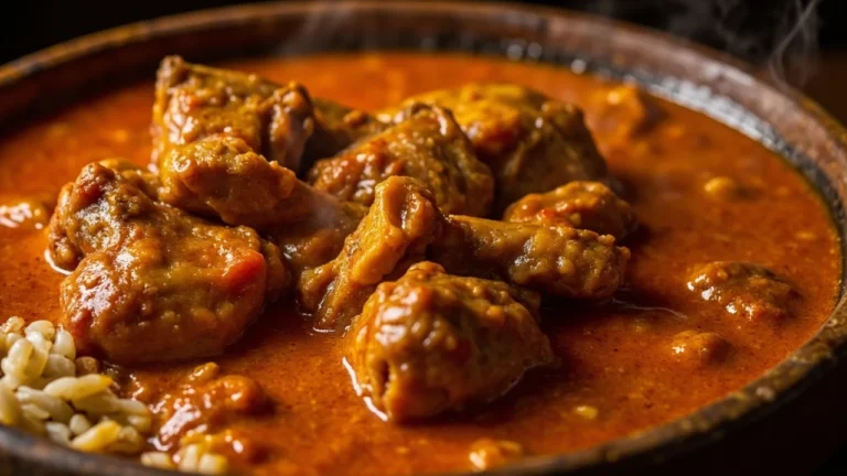 Moambe Chicken with Palm Nut Sauce
