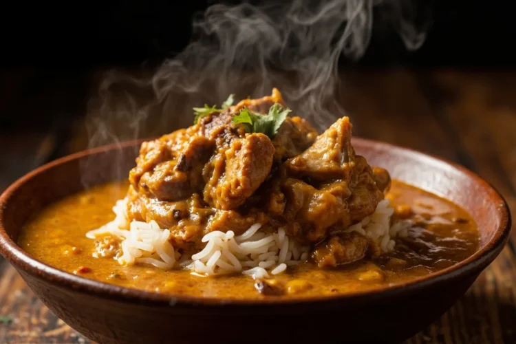 Congo peanut chicken stew