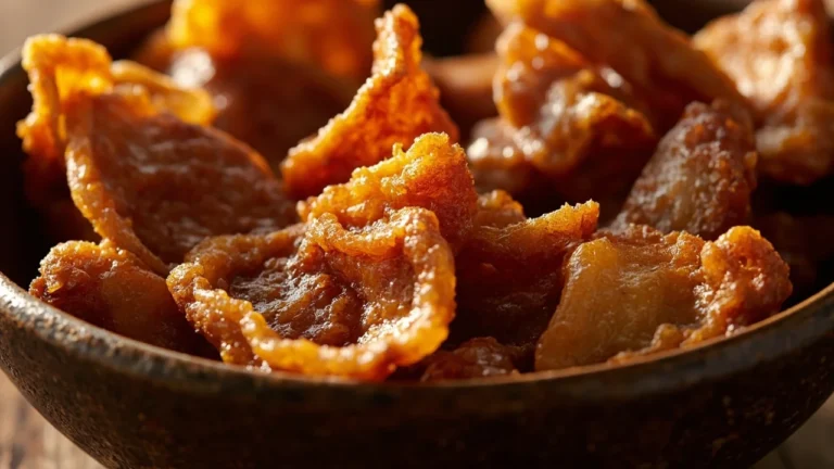 Malagasy Fried Pork Fat with Crispy Cracklings