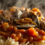 Zambian kapenta dried sardine stew