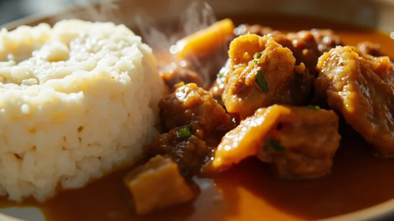 Zambian Pumpkin Leaf Stew with Toasted Groundnuts