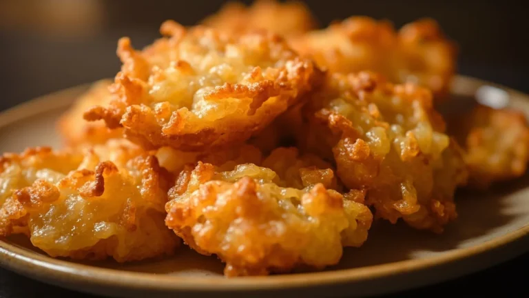 Myanmar Puffed Rice Fritters