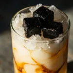 Cambodian Grass Jelly Drink with Palm Sugar