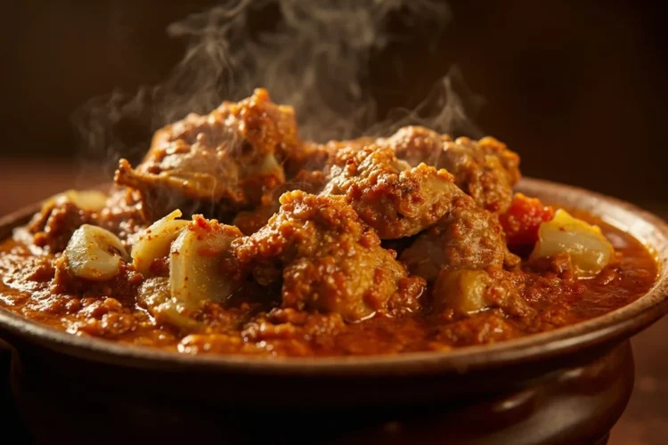 Afghan-Style Spiced Chicken Stew