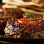 Afghan Spiced Flattened Beef Kebab