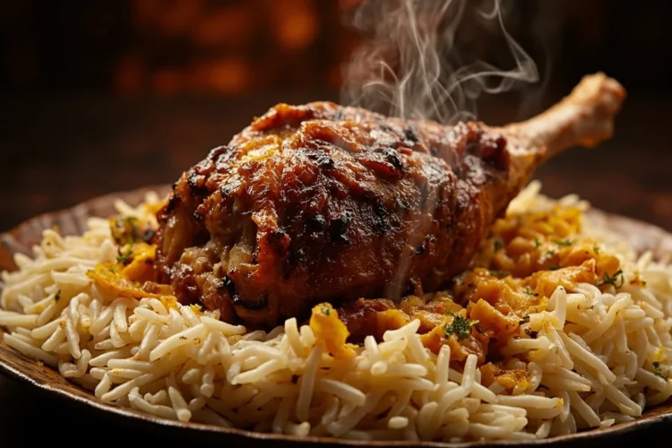 Afghan Whole Roasted Lamb (Sajji Style)