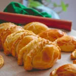 Kazakh-style flaky lamb and onion pastries (samsa)