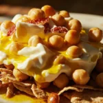 Damascus chickpea fatteh with yogurt and toasted bread