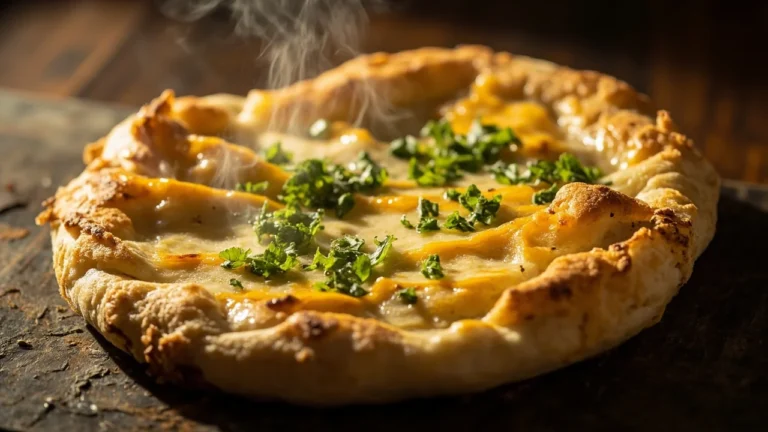 Yemeni Yogurt Flatbread with Herbs and Cheese