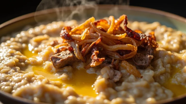 Emirati Harees Wheat and Lamb Porridge