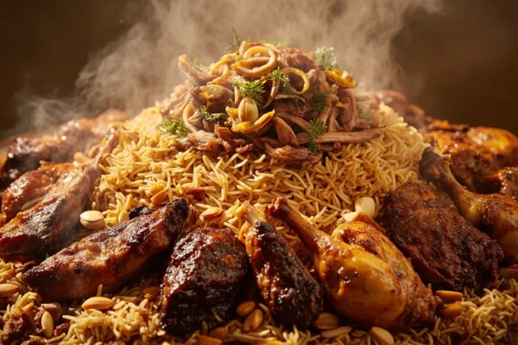 Stuffed Camel Emirati Feast