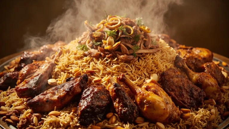 Stuffed Camel Emirati Feast