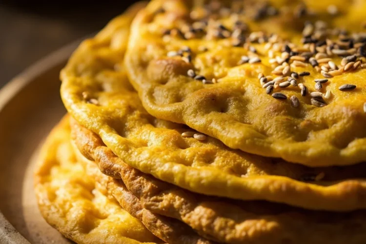 UAE Turmeric Khameer Flatbread