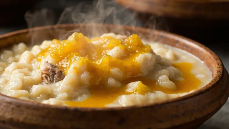 Kuwaiti Slow-Cooked Lamb and Wheat Porridge