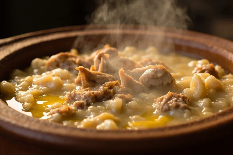 Bahraini slow-simmered wheat and lamb porridge (harees)