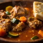 Bahraini margoog chicken and flatbread stew