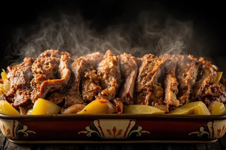 Baeckeoffe Alsatian casserole