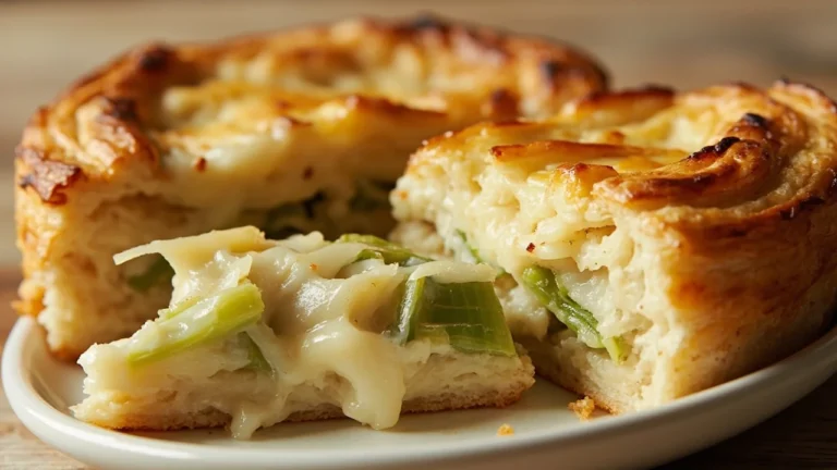 Picardy Leek and Cheese Tart