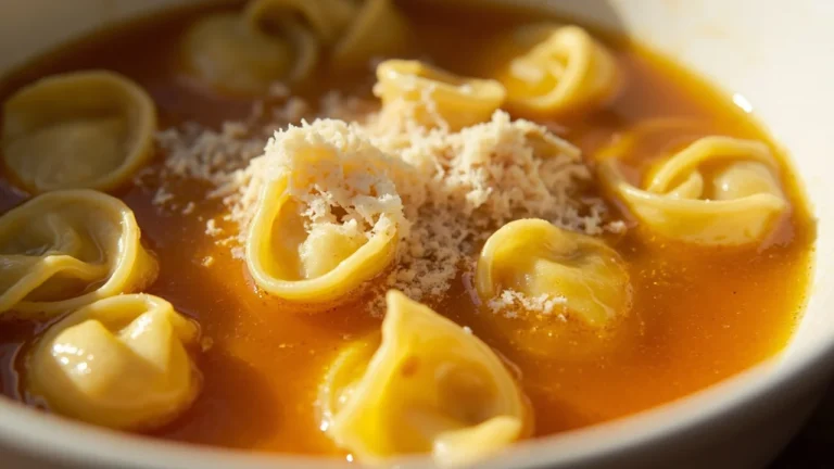 Bolognese Tortellini in Rich Meat Broth