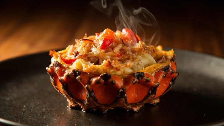 Basque-Style Stuffed Crab