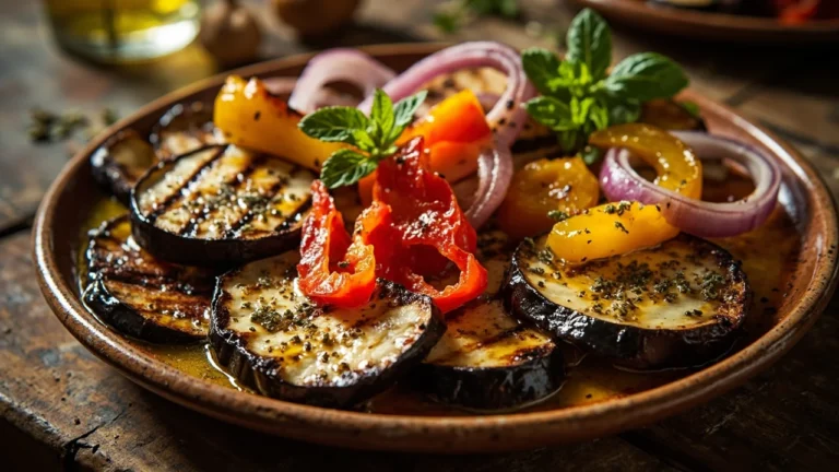 Spanish Charred Roasted Vegetable Platter