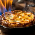 Greek Pan-Fried Cheese with Brandy and Lemon