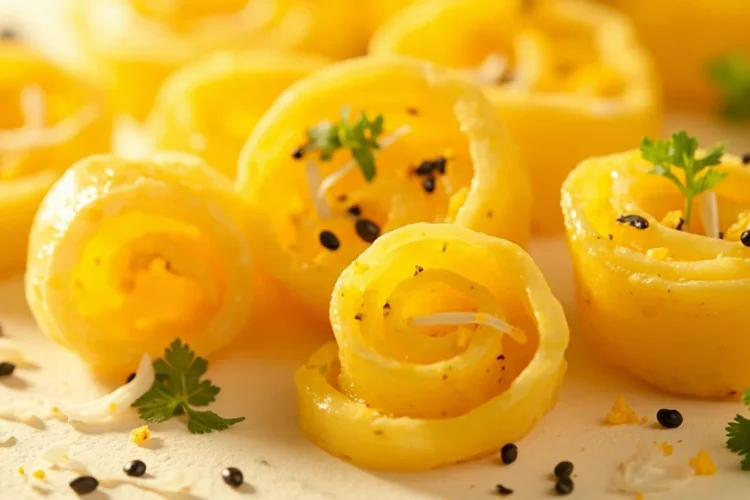 Gujarati Gram Flour Pinwheel Rolls