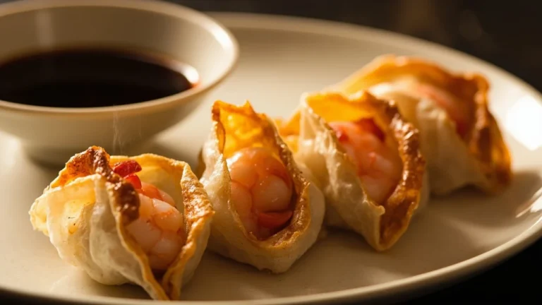 Pan-Seared Shrimp Dumplings