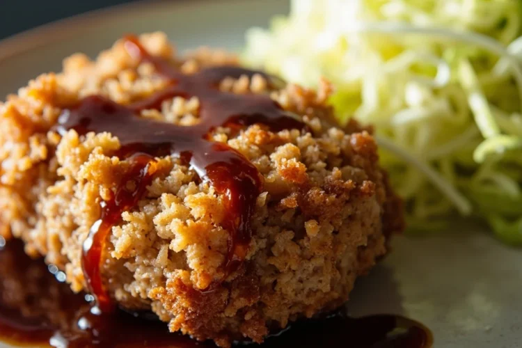 Menchi Katsu Ground Meat Cutlet