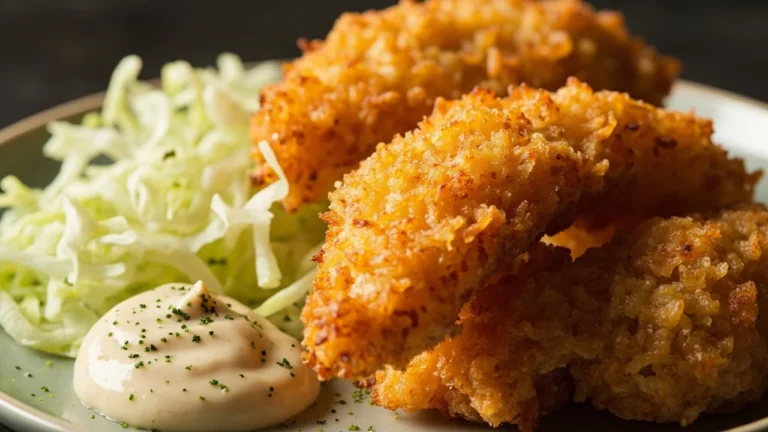 Crispy Japanese-Style Breaded Fried Oysters