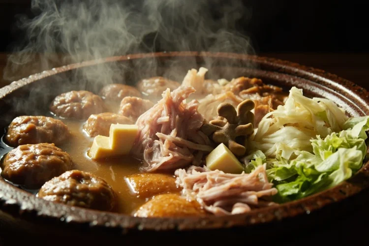 Sumo Wrestler Chicken and Pork Hot Pot
