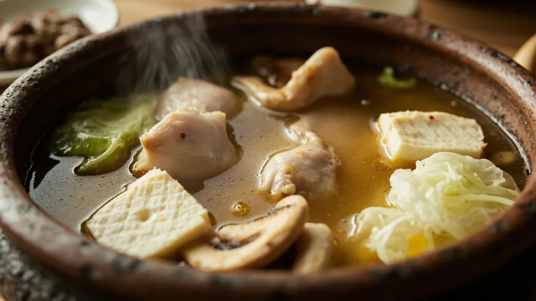 Hakata-Style Chicken Hot Pot with Ponzu