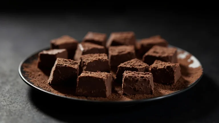 Japanese Nama Chocolate Ganache Squares