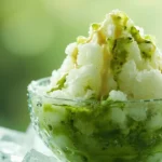 Matcha Condensed Milk Shaved Ice