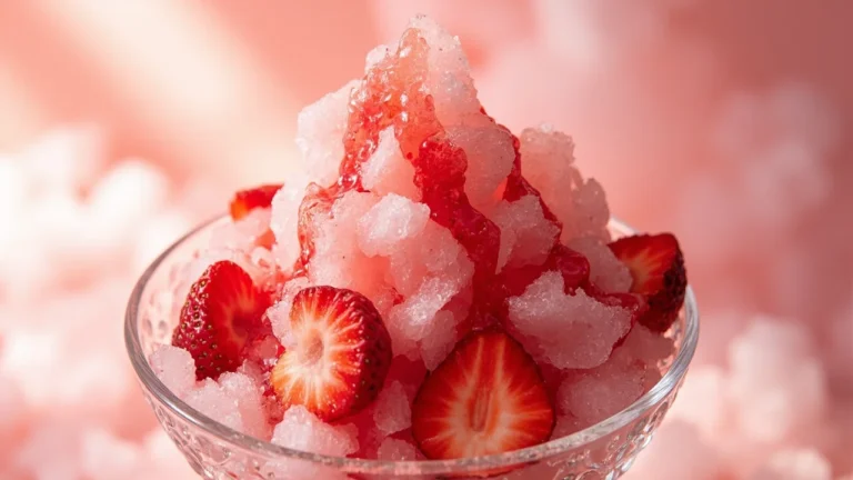 Japanese Strawberry Shaved Ice