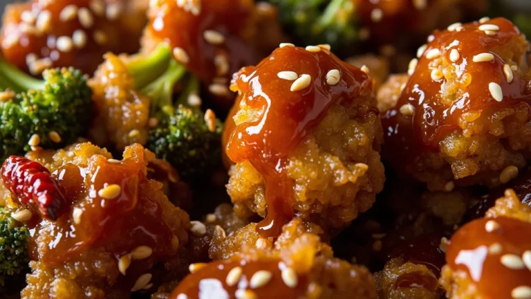 General Tso Broccoli Vegan