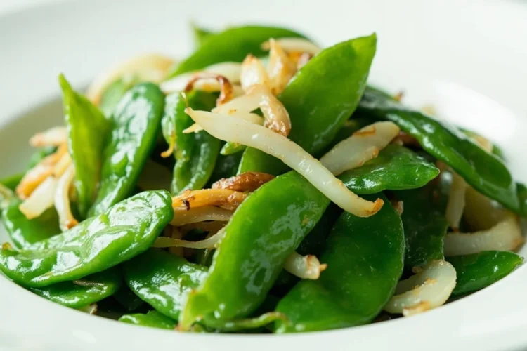 Snow Peas Stir Fry Garlic