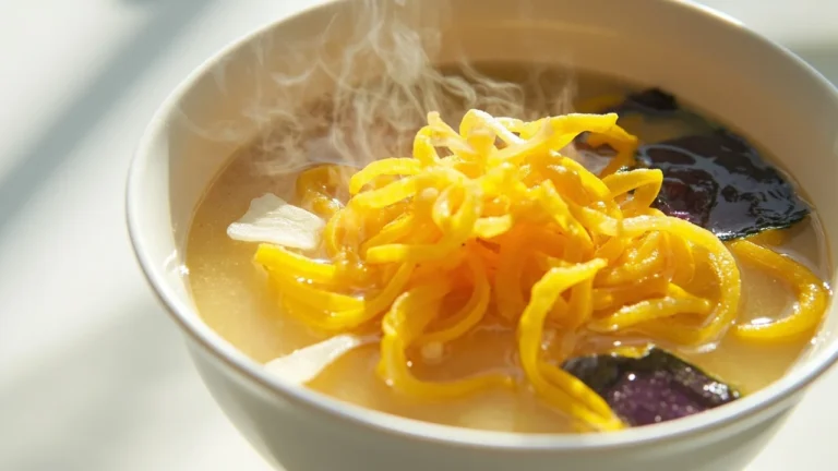 Chinese Seaweed and Egg Drop Soup