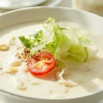 Korean Cold Soy Milk Noodle Soup