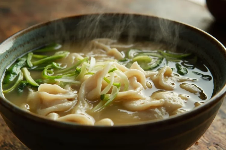 Korean Hand-Pulled Dumpling Soup