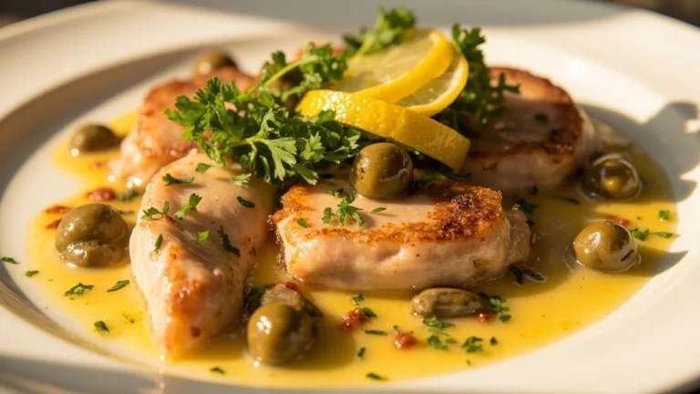 Veal Piccata with Lemon and Capers