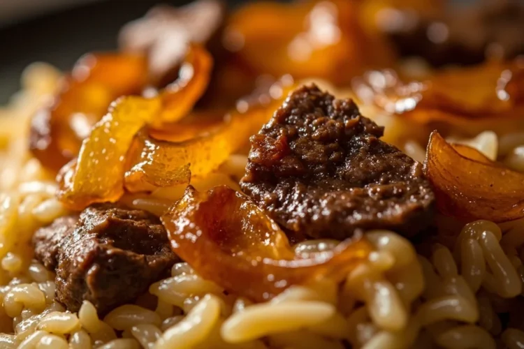Venetian Liver and Onion Risotto