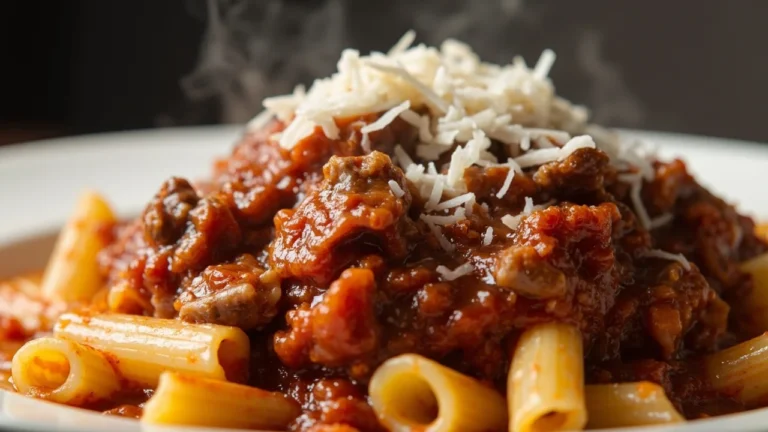 Neapolitan Maccheroni with Slow-Simmered Meat Ragu