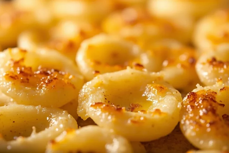 Roman Semolina Gnocchi Baked with Pecorino and Butter