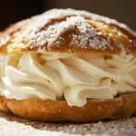 Roman Whipped Cream Brioche Bun