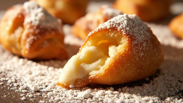 Sicilian Fried Sweet Ricotta Half-Moon Pastries
